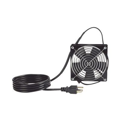 Ventilador Para Instalación En Gabinete Panzone Wme3bl, Wme6bl, Y Wme9bl, De 115 Vca, Y Cable De Corriente De 1.8m