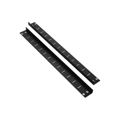 Kit De Rieles Posteriores Para Gabinetes Panzone De Panduit, De 18 Ur, Color Negro