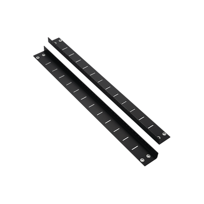 Kit De Rieles Posteriores Para Gabinetes Panzone De Panduit, De 26 Ur, Color Negro