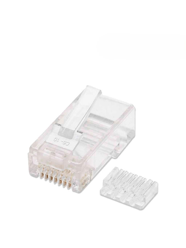 Plug Rj45,intellinet,503006, Cat 6 Utp Solido 100 Pzas