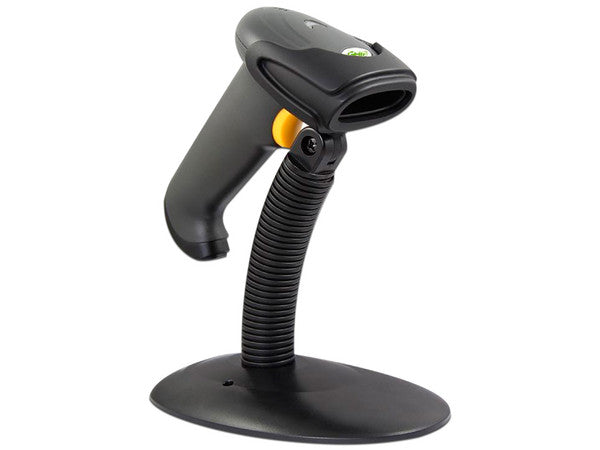 Lector De Codigos De Barra Ghia Gslb1 / 1d / Laser / Usb / Con Base / Negro