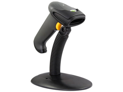 Lector De Codigos De Barra Ghia Gslb1 / 1d / Laser / Usb / Con Base / Negro