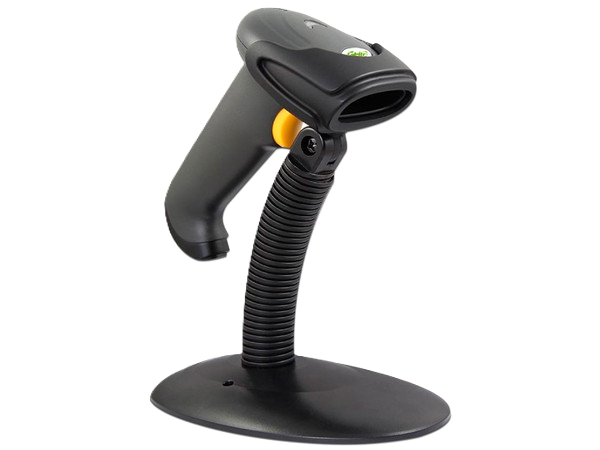 Lector De Codigos De Barra Ghia Gslb1 / 1d / Laser / Usb / Con Base / Negro