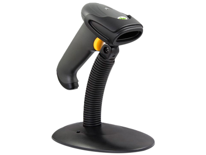 Lector De Codigos De Barra Ghia Gslb1 / 1d / Laser / Usb / Con Base / Negro