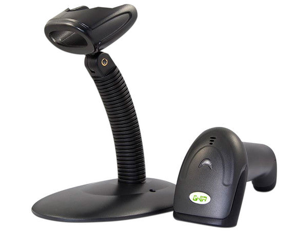 Lector De Codigos De Barra Ghia Gslb1 / 1d / Laser / Usb / Con Base / Negro