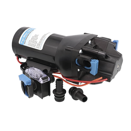 Bomba controlada por presión Par Max HD 4' a 24 Vca, alta presión 40 psi 15 lpm / 4 gpm