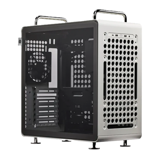Gabinete Cooler Master Qube 540 / Modular / Moonstone / Itx / M-atx / Atx / *e-atx Hasta 280 Mm