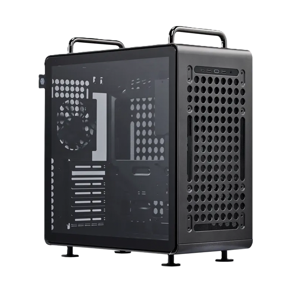 Gabinete Cooler Master Qube 540 / Modular / Stardust Iron / Itx / M-atx / Atx / *e-atx Hasta 280 Mm