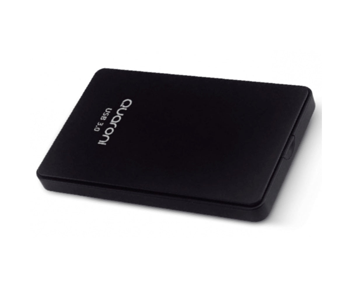 Carcasa Enclosure Quaroni Para Discos Duros/ssd 2.5 Pulgadas De 7mm/9.5mm Sata Usb 3.0 Color Negro