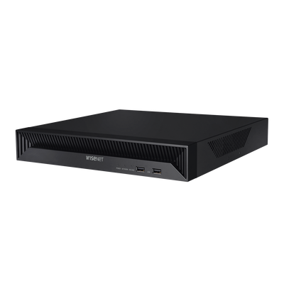 Nvr 8 Megapíxel / 8 Canales / H.265 / P2p Wisenet / 8 Puertos Poe