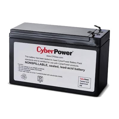 Bateria De Reemplazo Cyberpower Rb1290 12v/9ah. Garanta 1 AÑo
