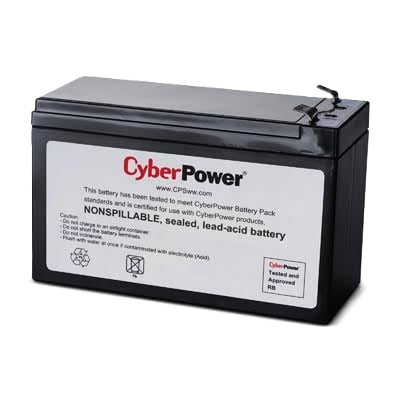 Bateria De Reemplazo Cyberpower Rb1290 12v/9ah. Garanta 1 AÑo