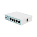 (hex) Routerboard, 5 Puertos Gigabit Ethernet, 1 Puerto Usb Y Versión 3