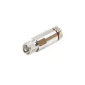 Conector UHF Macho (PL-259) para Cable HELIAX de 1/2" LDF4-50A, LP-450A, Tipo Rosca, Bronce Blanco/ Plata/ Teflón.