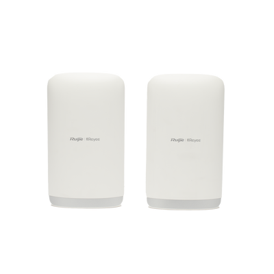 Kit Completo Punto A Punto Pre-configurado Hasta 5 Km Listos Para Enlazar, Administrable En La Nube, Banda 5ghz Ac Wave2 Mu-mimo 2x2 Hasta 867mbps Agregados.