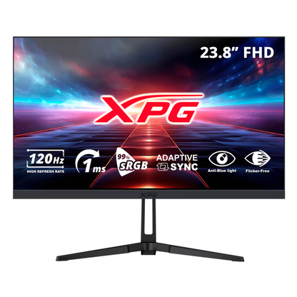 Monitor Adata Xpg Rift R24f2 Plano 23.8 Pulgadas In Ips 1920x1080fhd 120hz 1ms Negro (rift R24f2 Bkcmx)