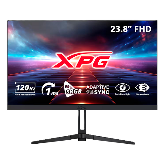Monitor Adata Xpg Rift R24f2 Plano 23.8 Pulgadas In Ips 1920x1080fhd 120hz 1ms Negro (rift R24f2 Bkcmx)