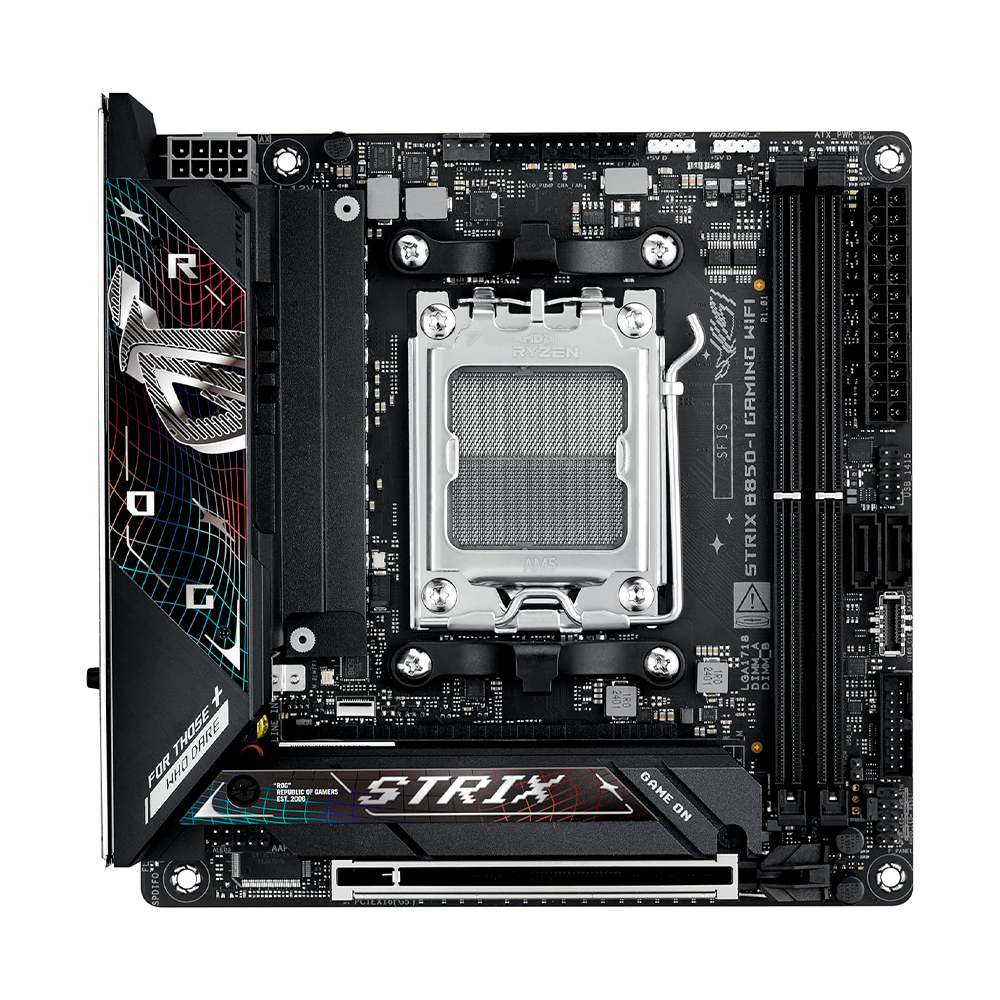 Mb Asus B850 Amd S-am5 9a Gen /2x Ddr5 8400 /hdmi /dp Tipo-c /2x M.2 /4x Usb 3.2 /wifi 7 /bluetooth /mini Itx /gama Media /gamer