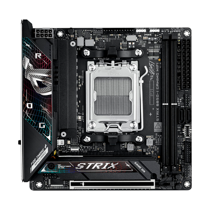 Mb Asus B850 Amd S-am5 9a Gen /2x Ddr5 8400 /hdmi /dp Tipo-c /2x M.2 /4x Usb 3.2 /wifi 7 /bluetooth /mini Itx /gama Media /gamer