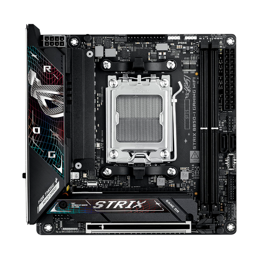 Mb Asus B850 Amd S-am5 9a Gen /2x Ddr5 8400 /hdmi /dp Tipo-c /2x M.2 /4x Usb 3.2 /wifi 7 /bluetooth /mini Itx /gama Media /gamer