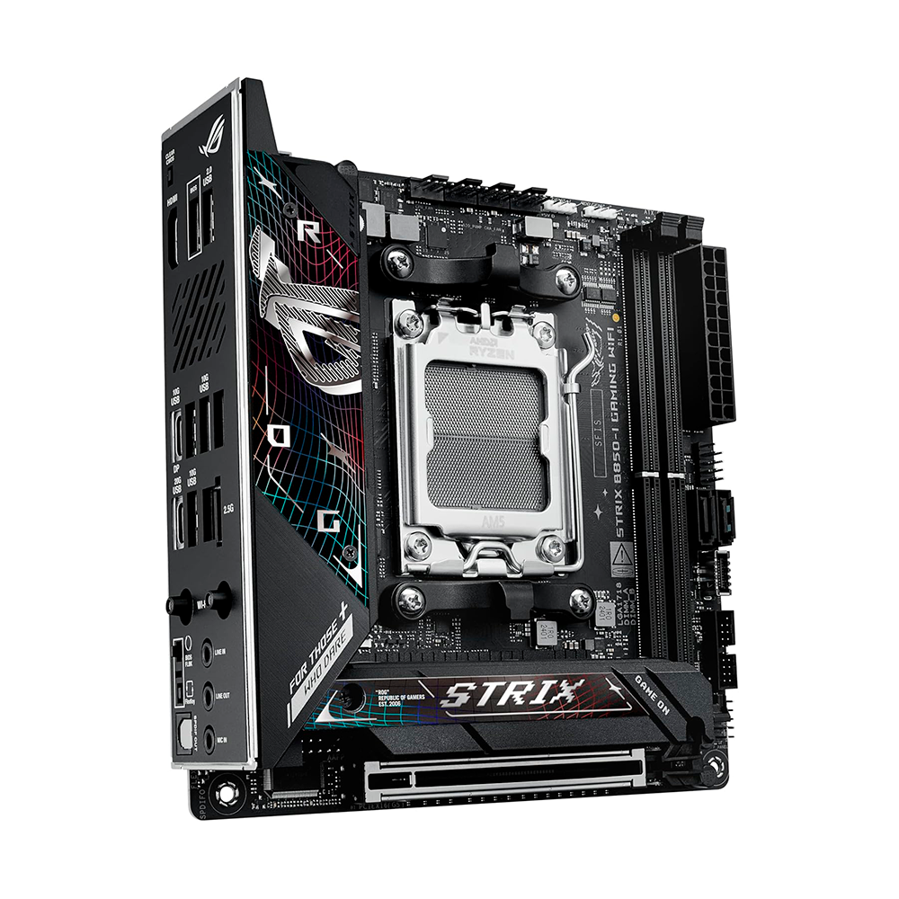 Mb Asus B850 Amd S-am5 9a Gen /2x Ddr5 8400 /hdmi /dp Tipo-c /2x M.2 /4x Usb 3.2 /wifi 7 /bluetooth /mini Itx /gama Media /gamer