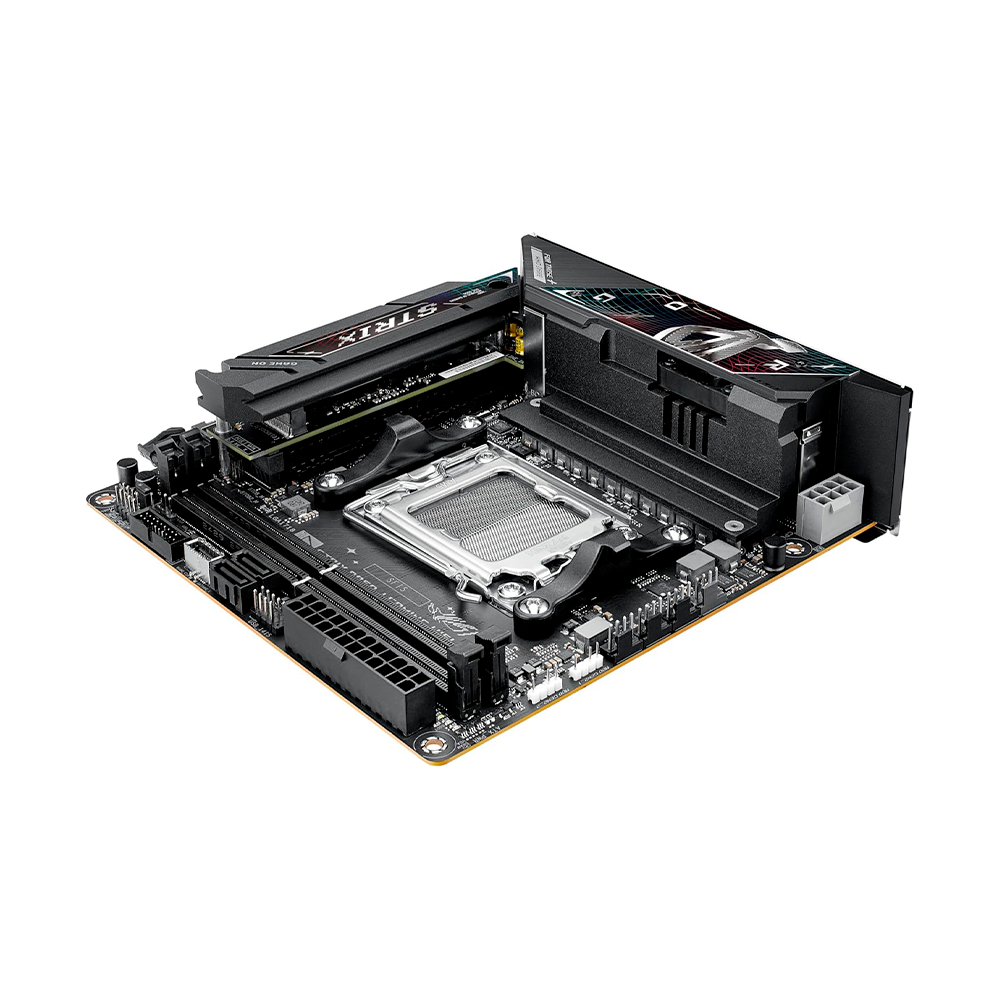 Mb Asus B850 Amd S-am5 9a Gen /2x Ddr5 8400 /hdmi /dp Tipo-c /2x M.2 /4x Usb 3.2 /wifi 7 /bluetooth /mini Itx /gama Media /gamer