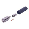 Conector Smb Macho De Anillo Plegable (pin Hembra) Para Cables Rg-174/u, 8216, Niquel/oro/teflón.