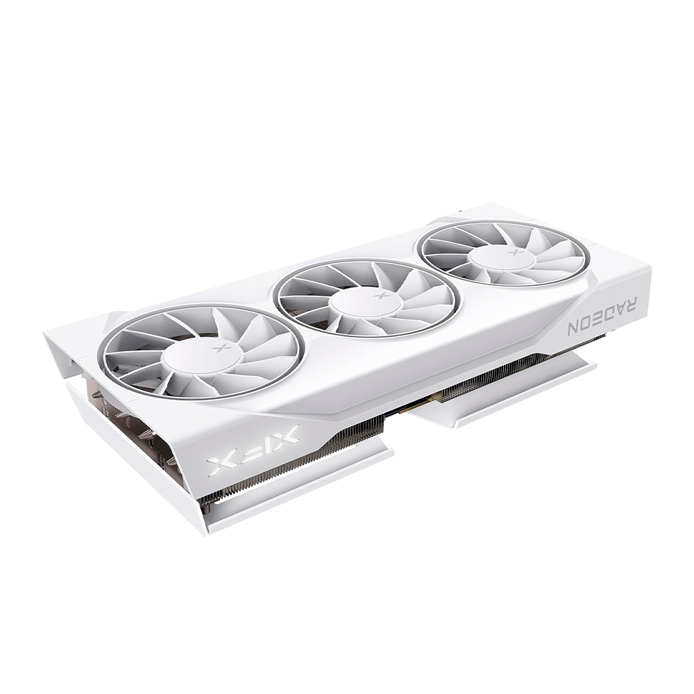 Tarjeta De Video Xfx Swift Rx 9060 Xt Triple Fan / White/16gb/ Gddr6/ Pcie 5.0/128 Bit/gama Alta