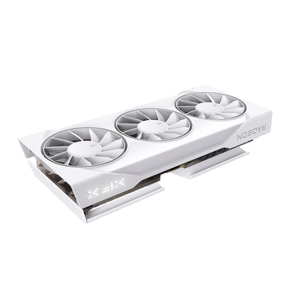 Tarjeta De Video Xfx Swift Rx 9060 Xt Triple Fan / White/16gb/ Gddr6/ Pcie 5.0/128 Bit/gama Alta