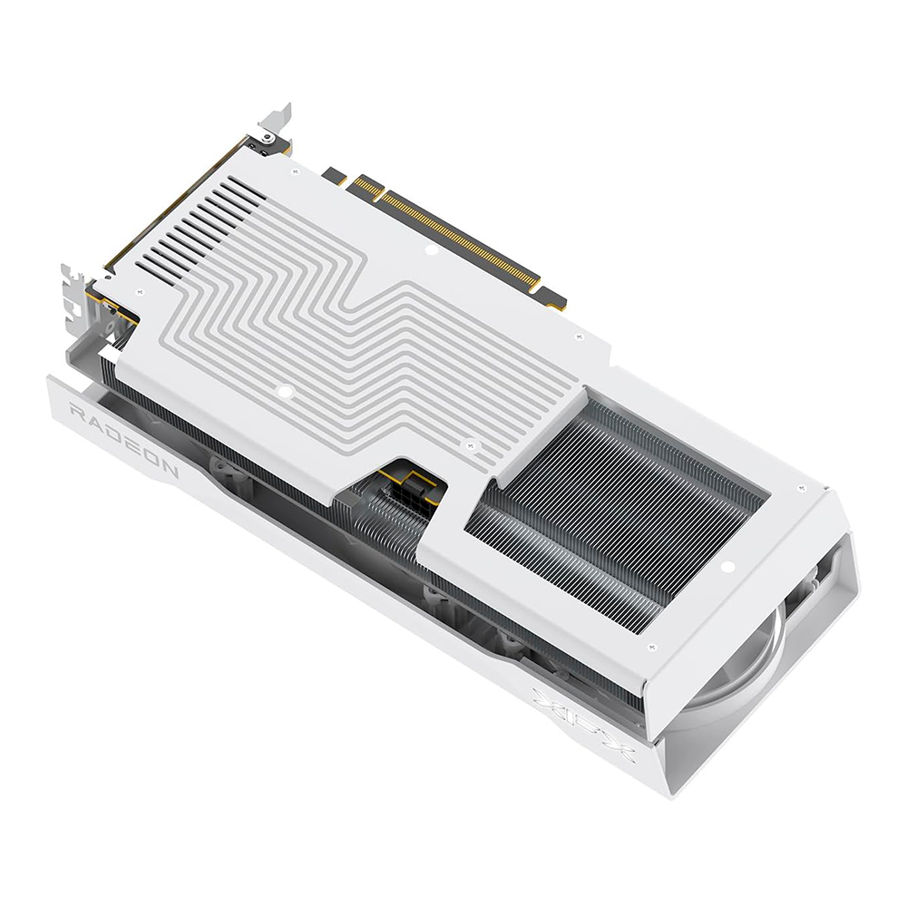 Tarjeta De Video Xfx Swift Rx 9060 Xt Triple Fan / White/16gb/ Gddr6/ Pcie 5.0/128 Bit/gama Alta