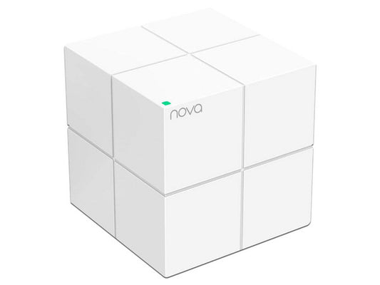 Router Tenda  Mw6 (2-pack) Malla Nova True Mesh Wifi Extensor De Red Cobertura De Hasta 350 M2 Dual Band 2 Antenas De 3dbi Mu-mimo Beamforming Paquete De 2 Piezas Puertos Gigabit
