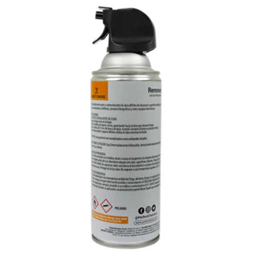 Aire Comprimido Removedor De Polvo Para Equipo Electronico Ecologico Perfect Choice E-duster 330 Ml