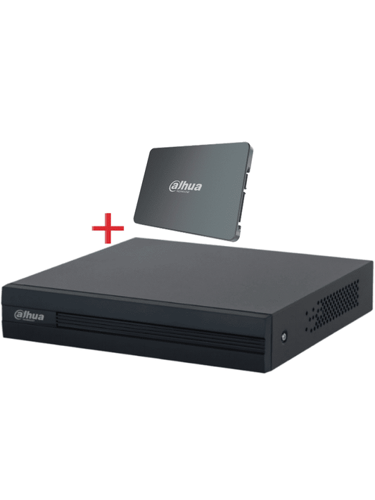 Dvr/ Dahua/ Xvr1b04-i-ssd/ Dvr De 4 Canales 1080p Lite/ Con Disco Ssd De 512gb Especial Para Videovigilancia/ S-xvr Series/ Wizsense/ H.265/ 4 Canales Con Smd Plus/ Busqueda Inteligente Humanos Y V