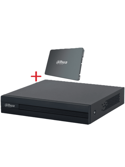 Dvr/ Dahua/ Xvr1b04-i-ssd/ Dvr De 4 Canales 1080p Lite/ Con Disco Ssd De 512gb Especial Para Videovigilancia/ S-xvr Series/ Wizsense/ H.265/ 4 Canales Con Smd Plus/ Busqueda Inteligente Humanos Y V