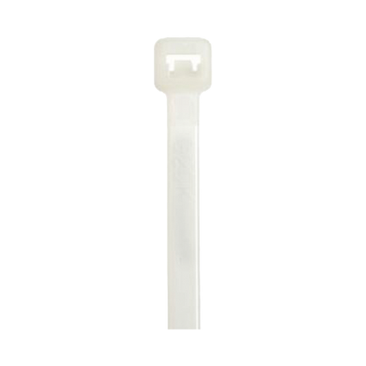 Cincho de Nylon 6.6 StrongHold™, 250mm largo x 4.8mm ancho, Color Natural, Plenum, Paquete de 100pz
