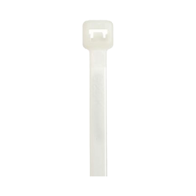 Cincho De Nylon 6.6 Stronghold™, 250mm Largo X 4.8mm Ancho, Color Natural, Plenum, Paquete De 100pz