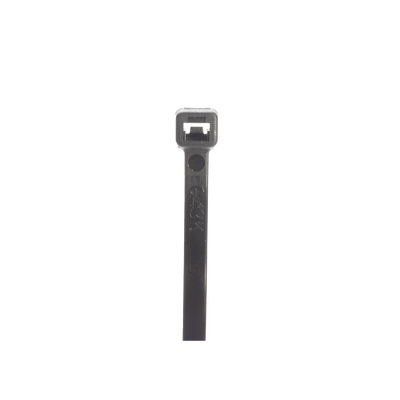 Cincho Stronghold, 370 Mm Largo X 4.8mm Ancho, Tensión 50 Lb (222 N) Nylon 6,6 Color Negro, Paquete De 100 Piezas