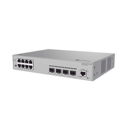Switch De Acceso Ekit Administrable Capa 2 / 8 Puertos Gigabit / 4 Puertos Sfp+ / 1 Puerto De Consola / Gestión Gratuita Desde La Nube / Libre De Licenciamiento