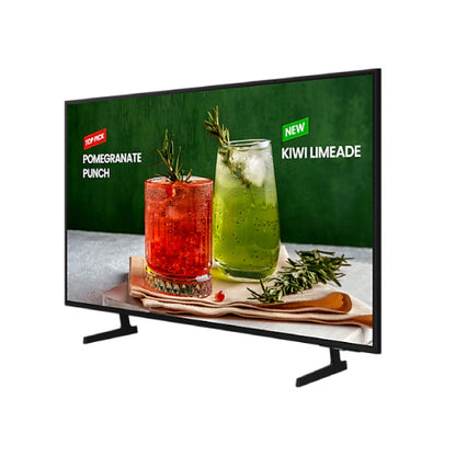 Television Led Samsung 85 Semi Profesional Smart Tv Serie Be85d-h, 4k Uhd 3840x2160, 3 AÑos Garantia, SeÑalizacion Digital Basica, Apps Smart, Usb, Hdmi, 16/7