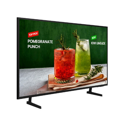 Television Led Samsung 50 Semi Profesional Smart Tv Serie Be50d-h, 4k Uhd 3840x2160, 3 AÑos Garantia, SeÑalizacion Digital Basica, Apps Smart, Usb, Hdmi, 16/7