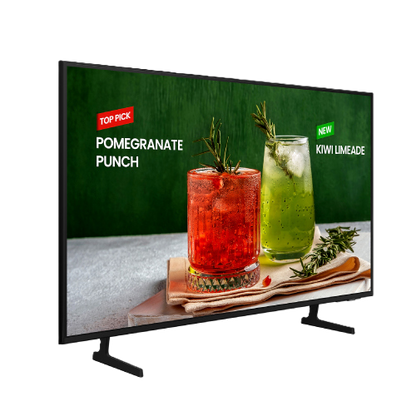 Television Led Samsung 50 Semi Profesional Smart Tv Serie Be50d-h, 4k Uhd 3840x2160, 3 AÑos Garantia, SeÑalizacion Digital Basica, Apps Smart, Usb, Hdmi, 16/7