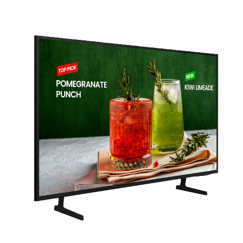 Television Led Samsung 98 Semi Profesional Smart Tv Serie Be98d-h, 4k Uhd 3840x2160, 3 AÑos Garantia, SeÑalizacion Digital Basica, Apps Smart, Usb, Hdmi, 16/7