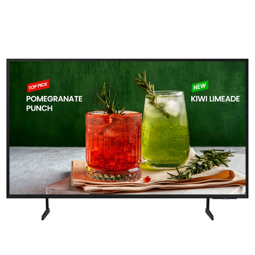 Television Led Samsung 75 Biz Tv , Smart Tv Serie Be75f-h, 4k Uhd 3840x2160, 3 AÑos Garantia, SeÑalizacion Digital Basica, Apps Smart, Usb, Hdmi, 16/7