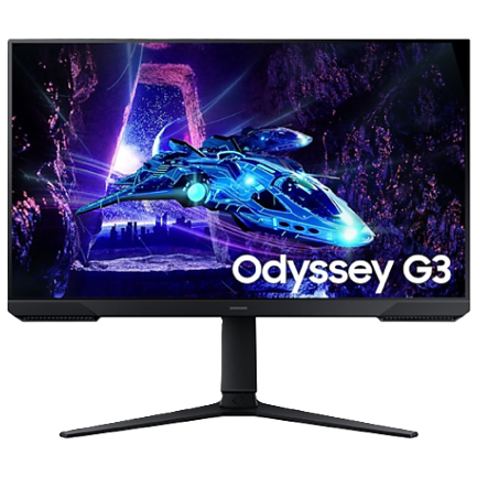 Monitor Led Samsung 24 Pulgadas / Odyssey G3 Gamer / Widescreen / Fhd (1920 X 1080) / Va/ Plano / Dp/hdmi/ 180hz / Negro