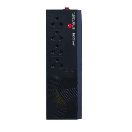 Regulador De Voltaje Smartbitt  Sbavr1200s  1200va / 600w 4 Contactos.