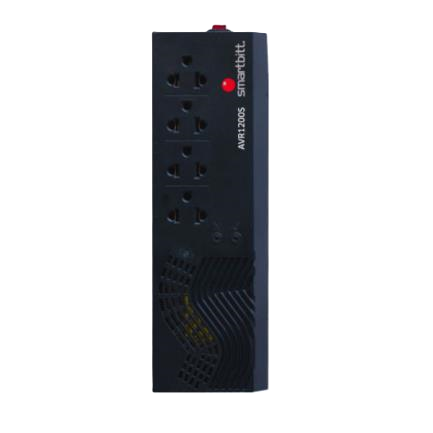 Regulador De Voltaje Smartbitt  Sbavr1200s  1200va / 600w 4 Contactos.