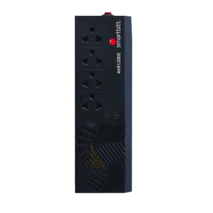 Regulador De Voltaje Smartbitt  Sbavr1200s  1200va / 600w 4 Contactos.