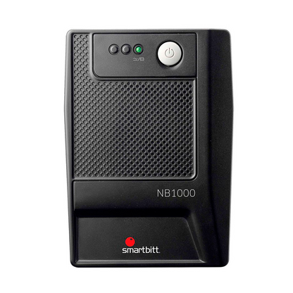 No-break Interactivo Smartbitt  Sbnb1000usb  1000va/500w, Clavija Nema 5-15p, 6 Contactos Tipo Nema 5-15r Con Respaldo De Baterias, Regulacion Y Supresion De Picos, Proteccion Rj-11, Puerto Usb