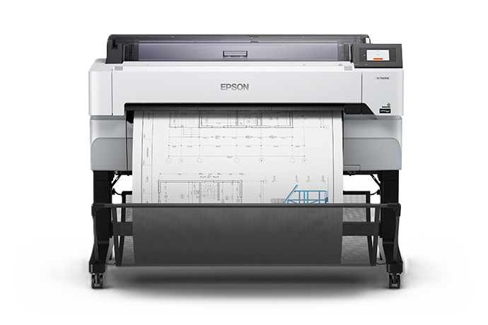 Plotter Epson Surecolor T5470m, Multifuncional, 36 Pulgadas, 91 Cm, Usb, Ethernet Red 4 Tintas, 2400 X 1200 Dpi