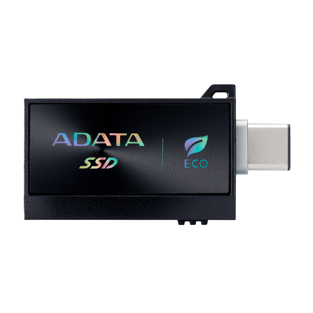 Unidad De Estado Solido Ssd Externo Adata Sc730 512gb Portatil Usb 3.2 Gen 2 Tipo C Windows Mac Android Linux Color Negro Sc730-512g-cacti